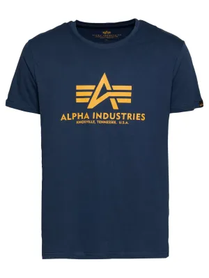 Alpha Industries T-shirt, navy blue