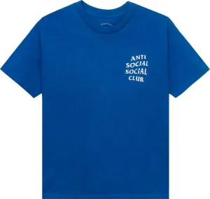 Anti Social Social Club x Case Study Flag Tee 'Blue', blue
