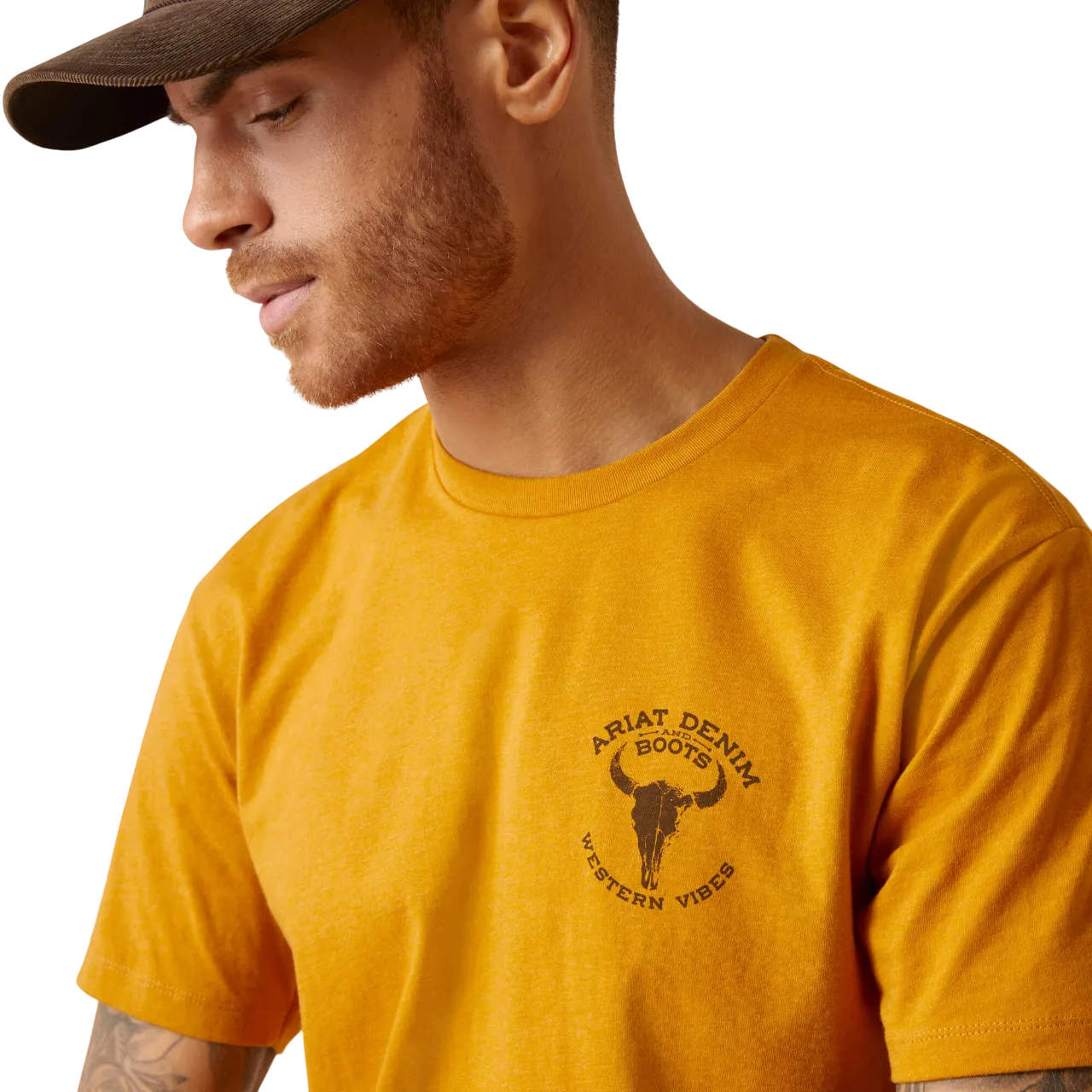 Ariat Men's Bison Skull T-Shirt