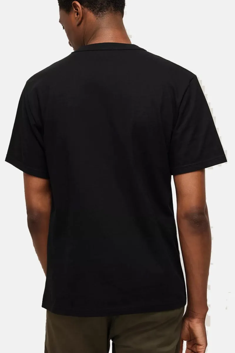 Armor Lux Heritage Organic Callac T-Shirt (Black Noir)