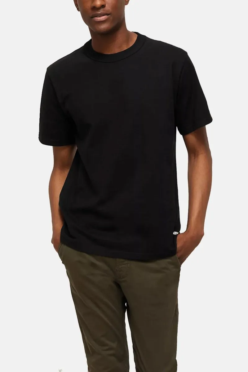 Armor Lux Heritage Organic Callac T-Shirt (Black Noir)