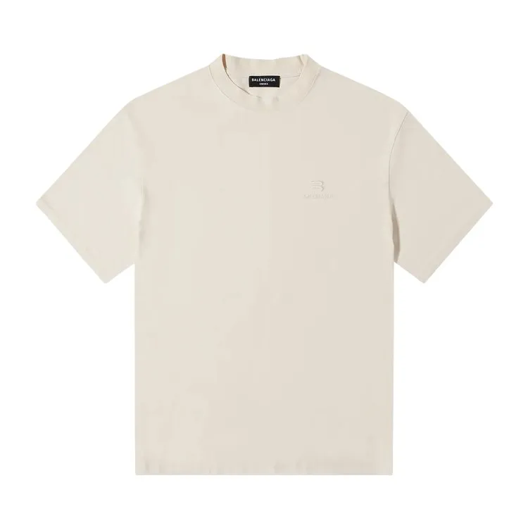 Balenciaga T-Shirt 'Chalky White', white