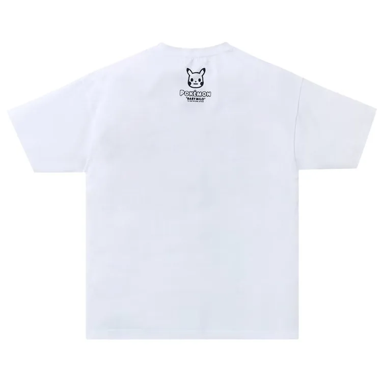 BAPE Baby Milo x Pokemon Monotone Tee #4 'White', white