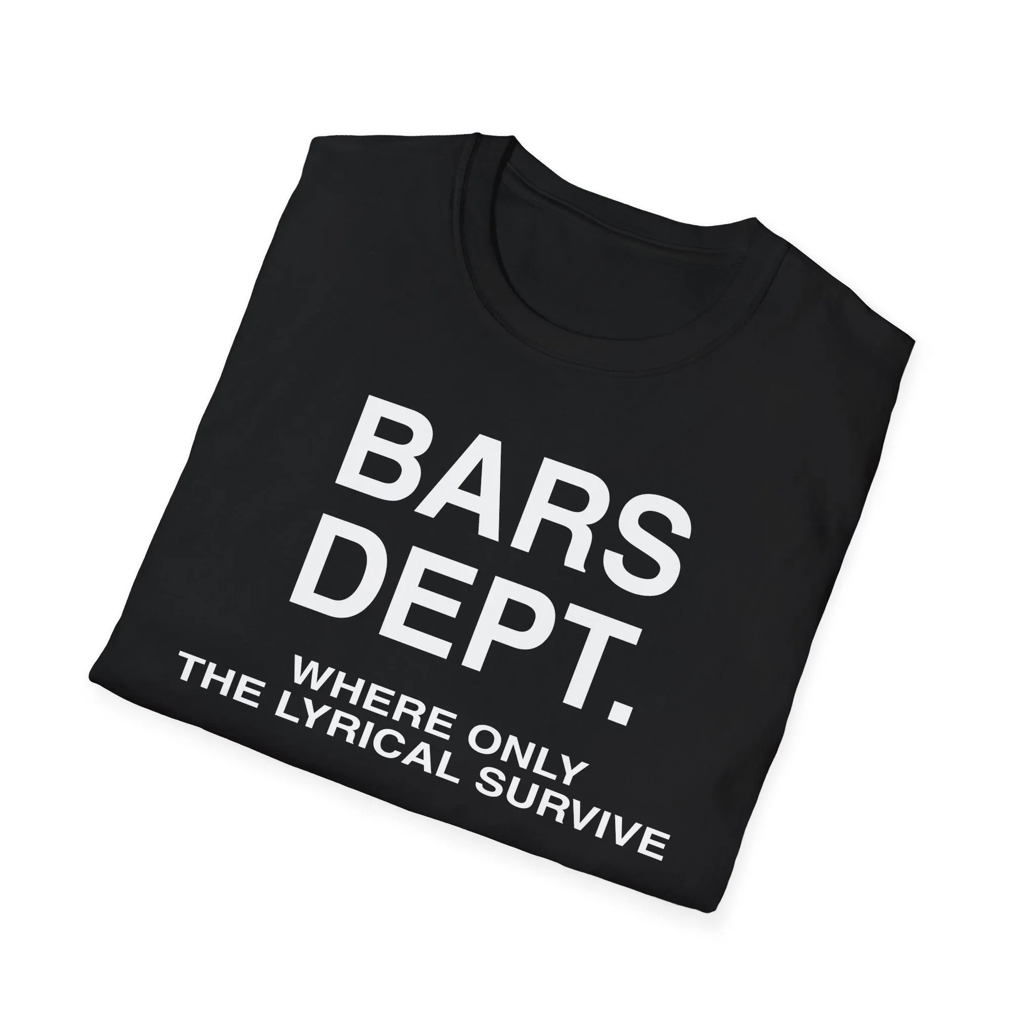 Bars Dept lyrical Black T-Shirt