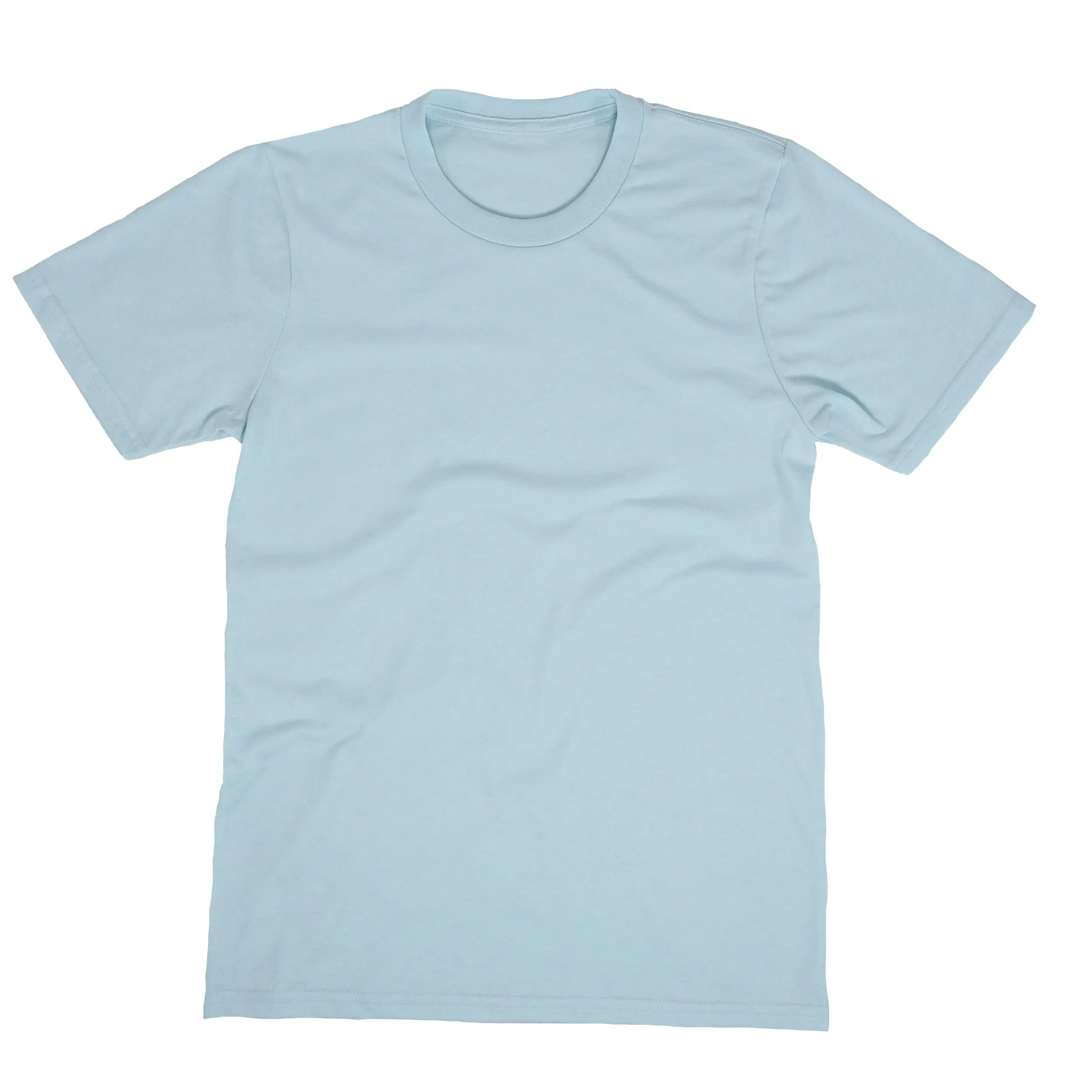 Basic Blank T-Shirt Summer Pack - Light Blue, Light Green, Sky Blue
