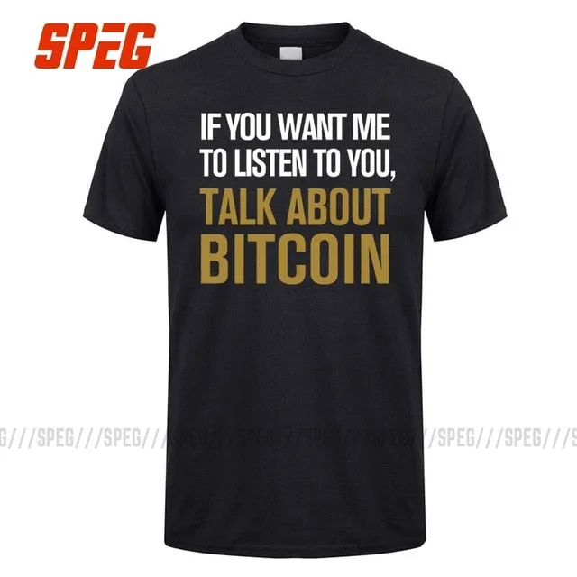 Bitcoin In Cryptography We Trust T-Shirts