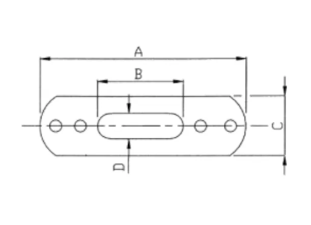 Blue Wave T-Terminal Backing Plate - 4 Sizes