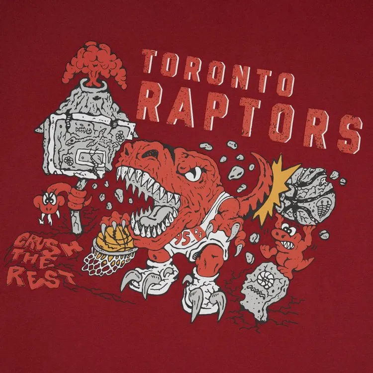 Brain Dead x NBA Toronto Raptors 'Red' T-Shirt, Red