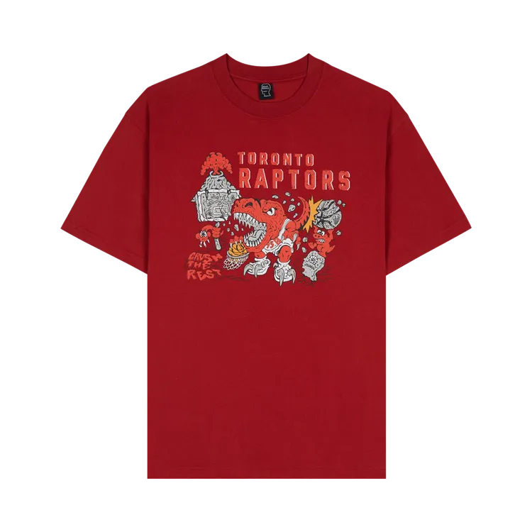 Brain Dead x NBA Toronto Raptors 'Red' T-Shirt, Red