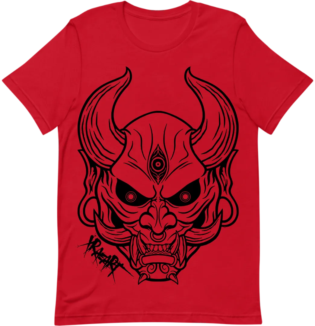 BUSHIDO T-Shirt (Black/Red Variant)