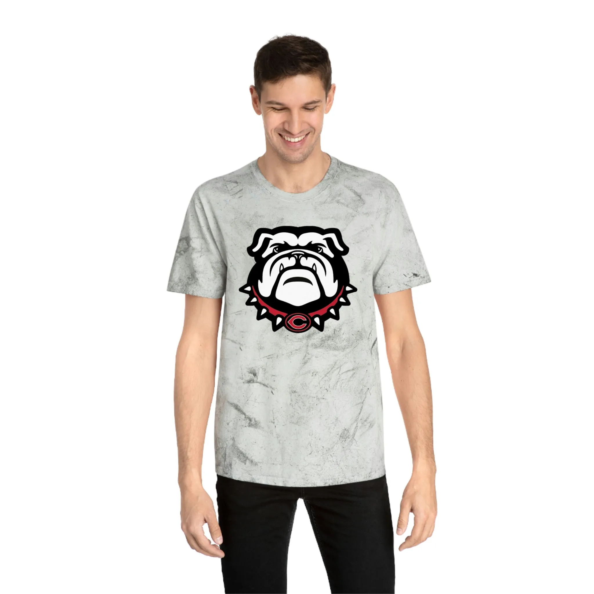 Cedartown Bulldog Comfort Color 1745 Unisex Color Blast T-Shirt