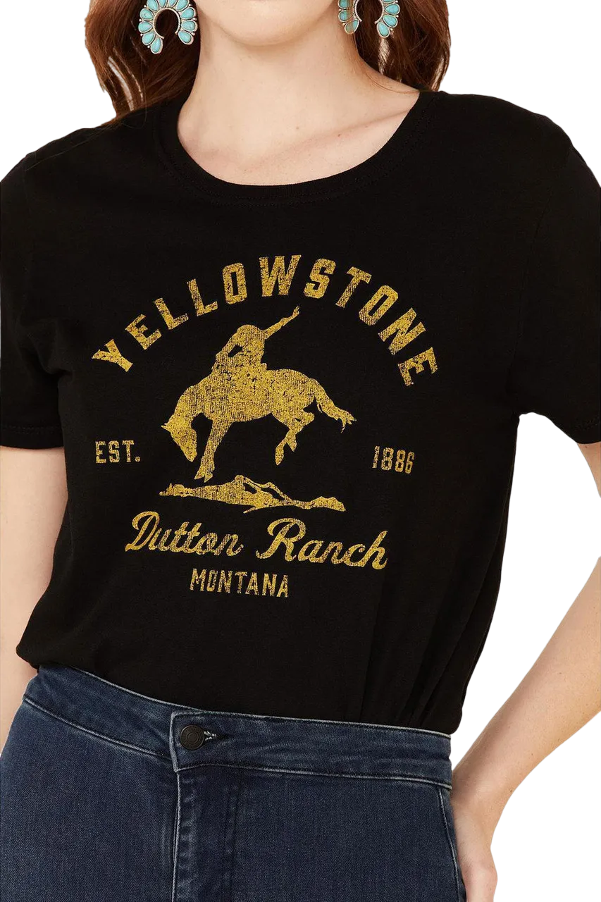 Changes Yellowstone Women's Bucking Bronco T-Shirt
