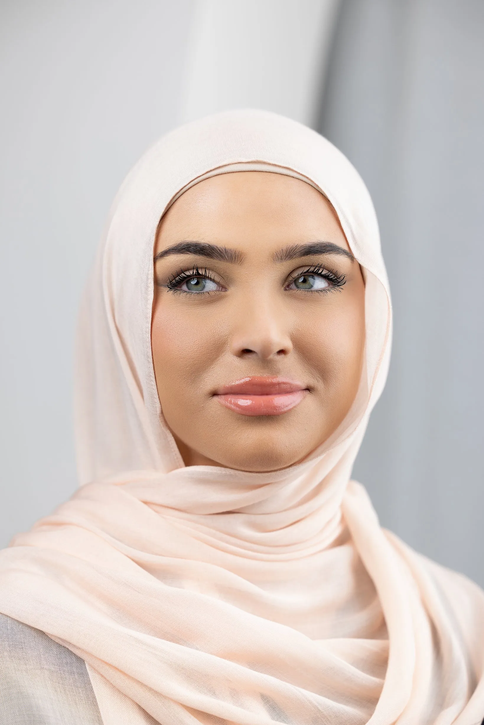 Deluxe Modal Shawl - Shades of Nude
