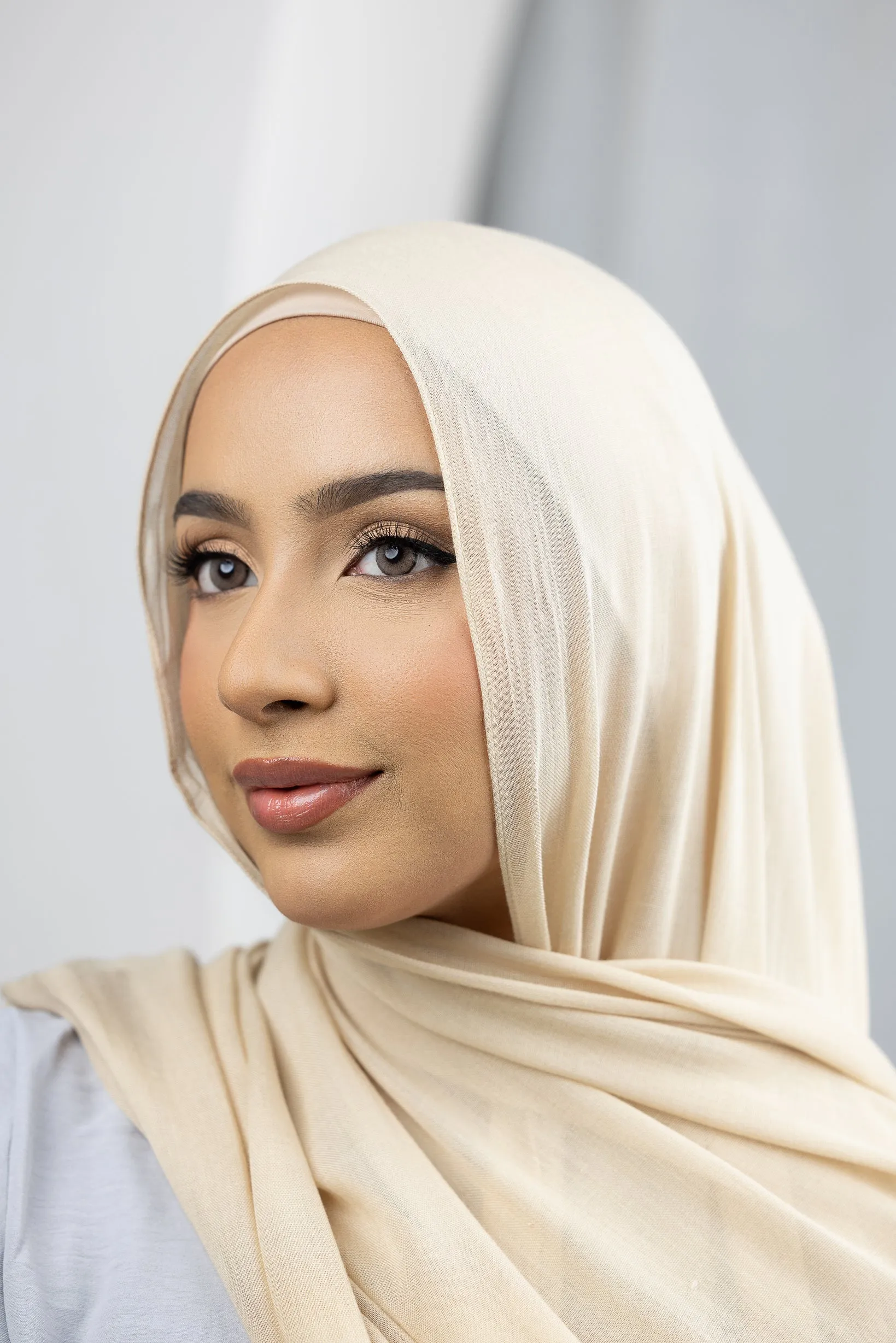 Deluxe Modal Shawl - Shades of Nude