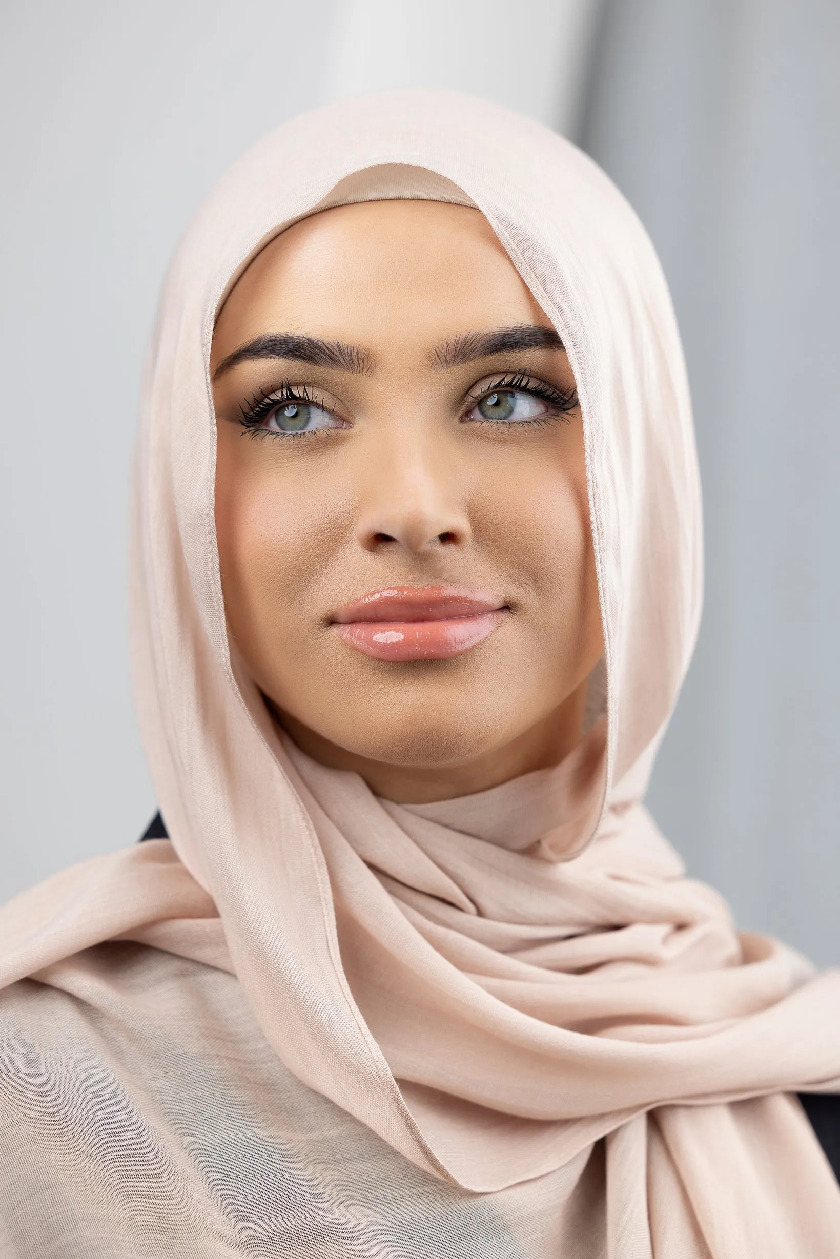 Deluxe Modal Shawl - Shades of Nude