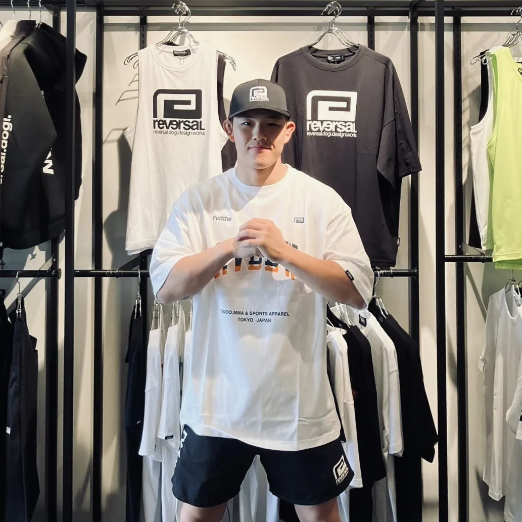 Double Logo Oversized T-Shirt