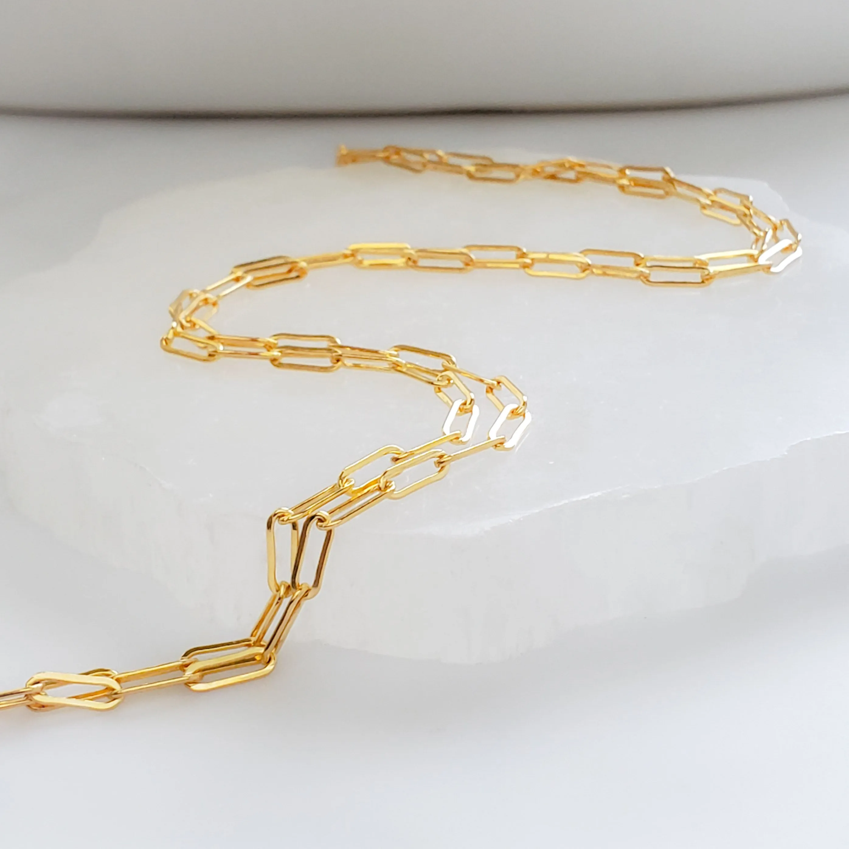 Double Paperclip Link Choker