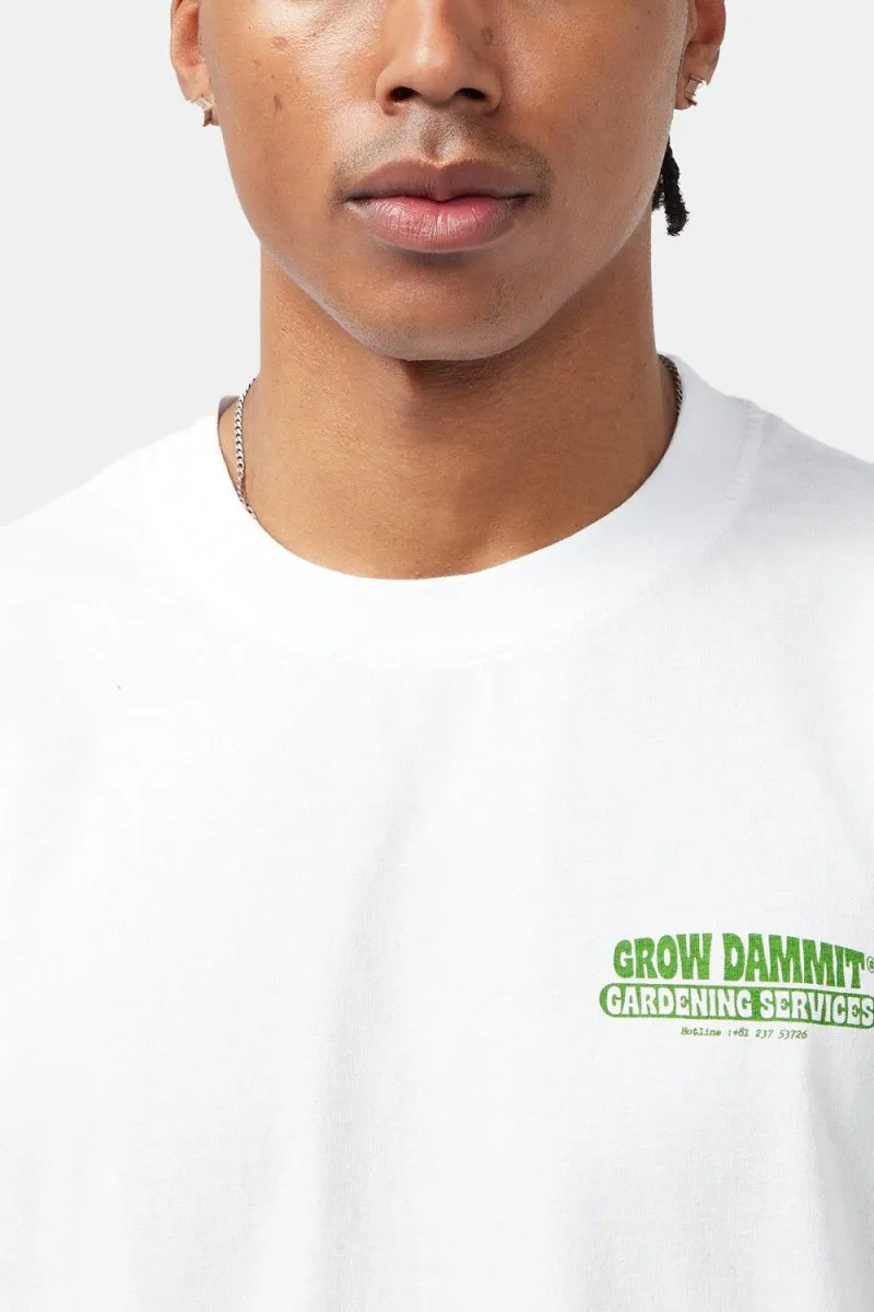 Edwin Gardening Services T-Shirt (White)