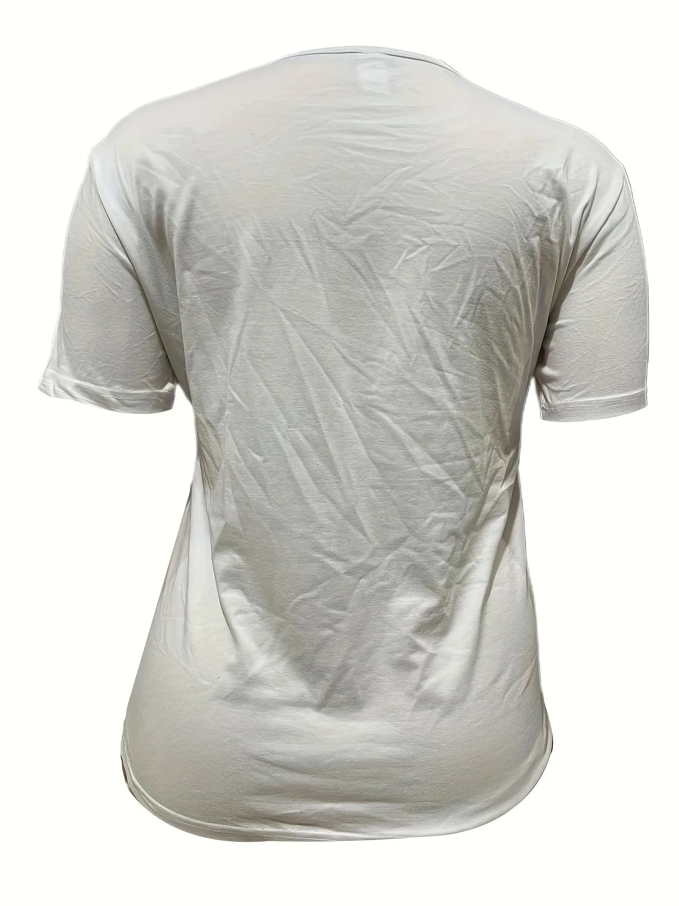 Figure Print Round Neck Tshirt for Plus Size Women