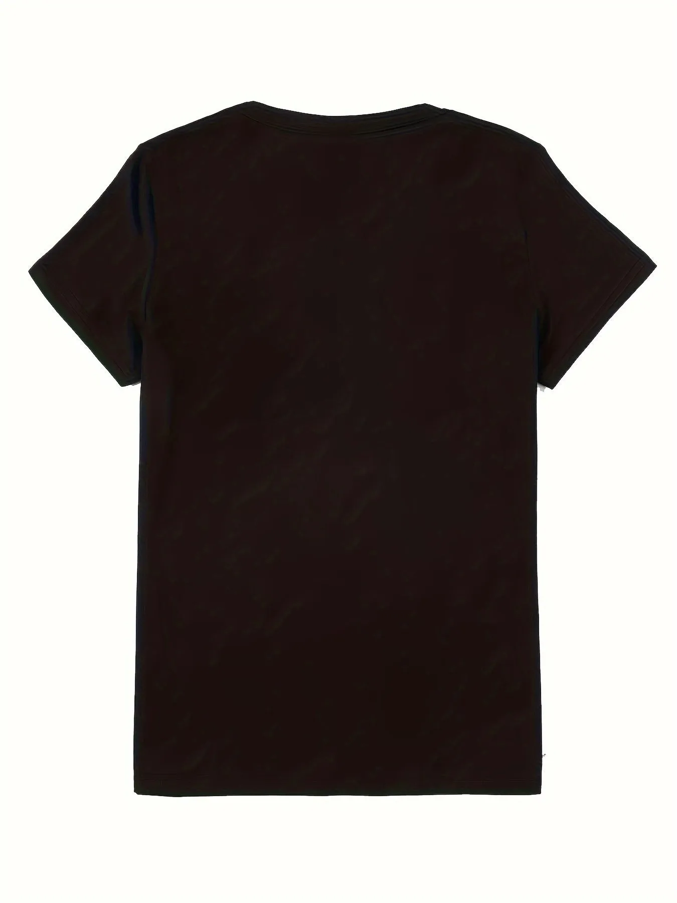 Figure Print Round Neck Tshirt for Plus Size Women