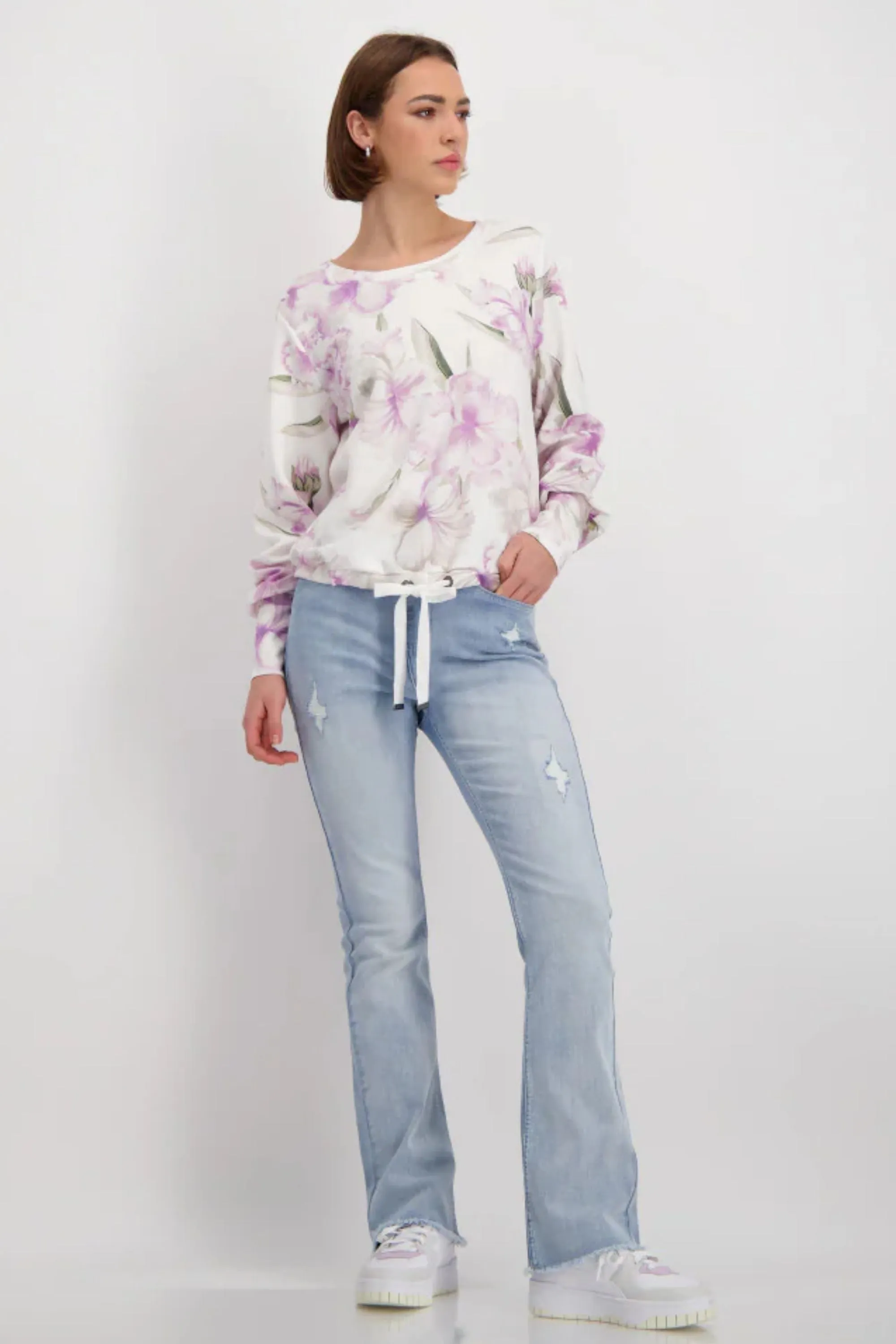 FLORAL TOP - 408232MNR