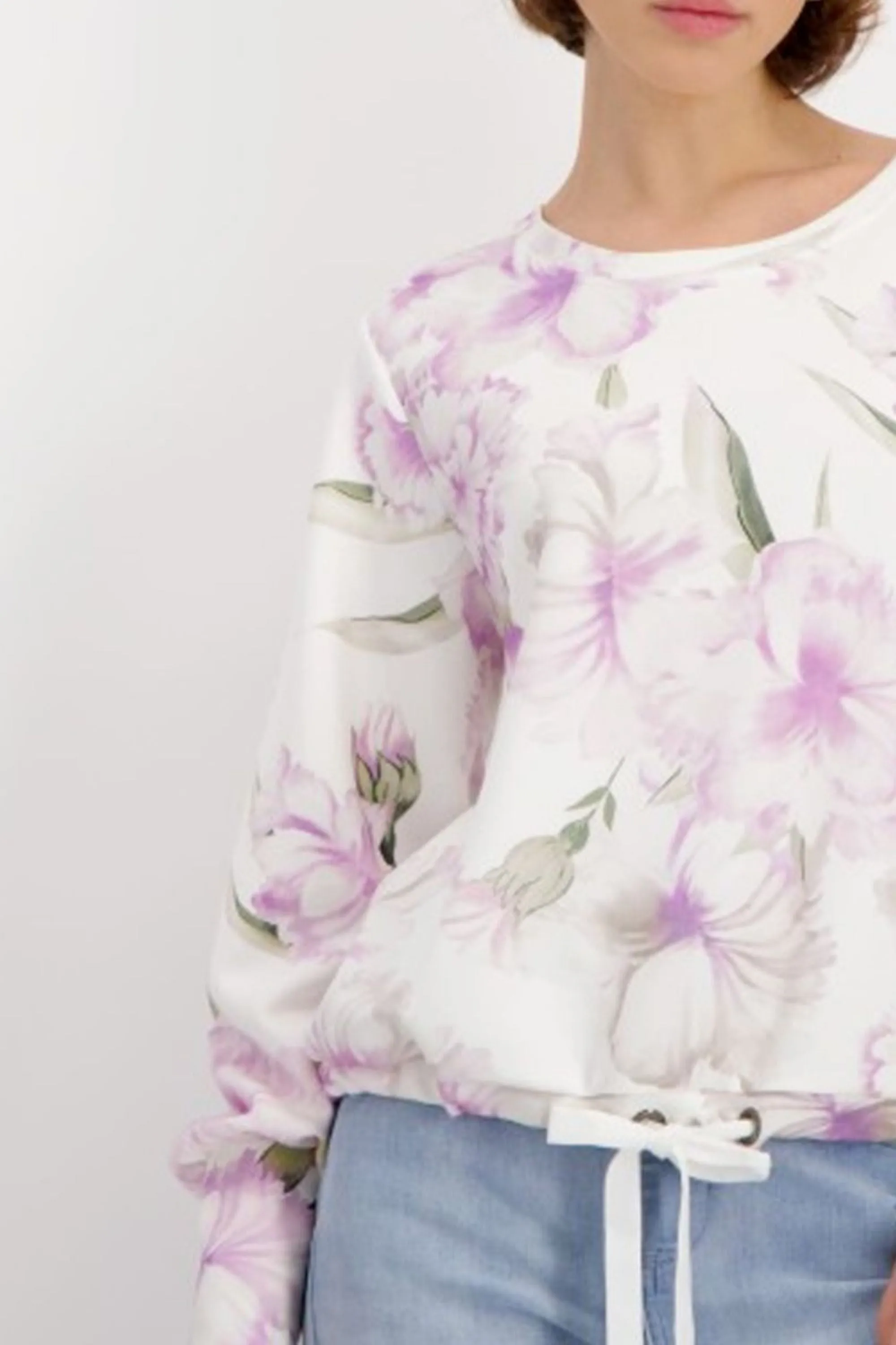 FLORAL TOP - 408232MNR