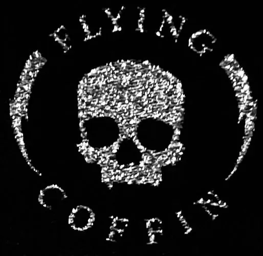 *FLYING COFFIN* (BLUE) SHORT SLEEVE T-SHIRT