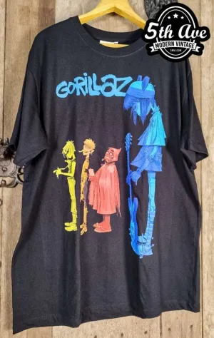 Gorillaz - New Vintage Band T shirt