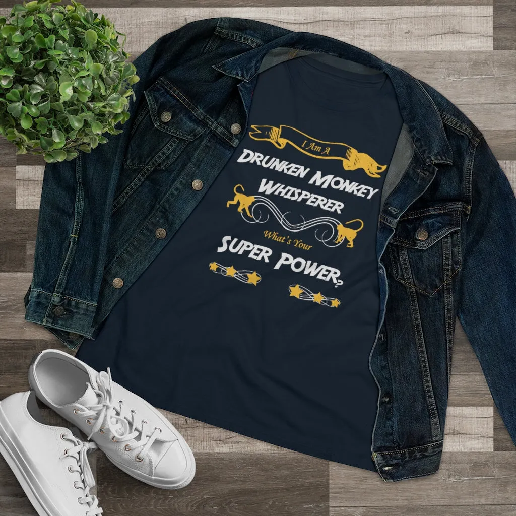 I'm A Drunken Monkey Whisperer, Women's Premium Tee