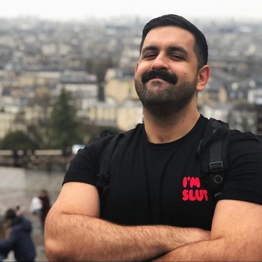 I'm Slut Embroidered T-Shirt
