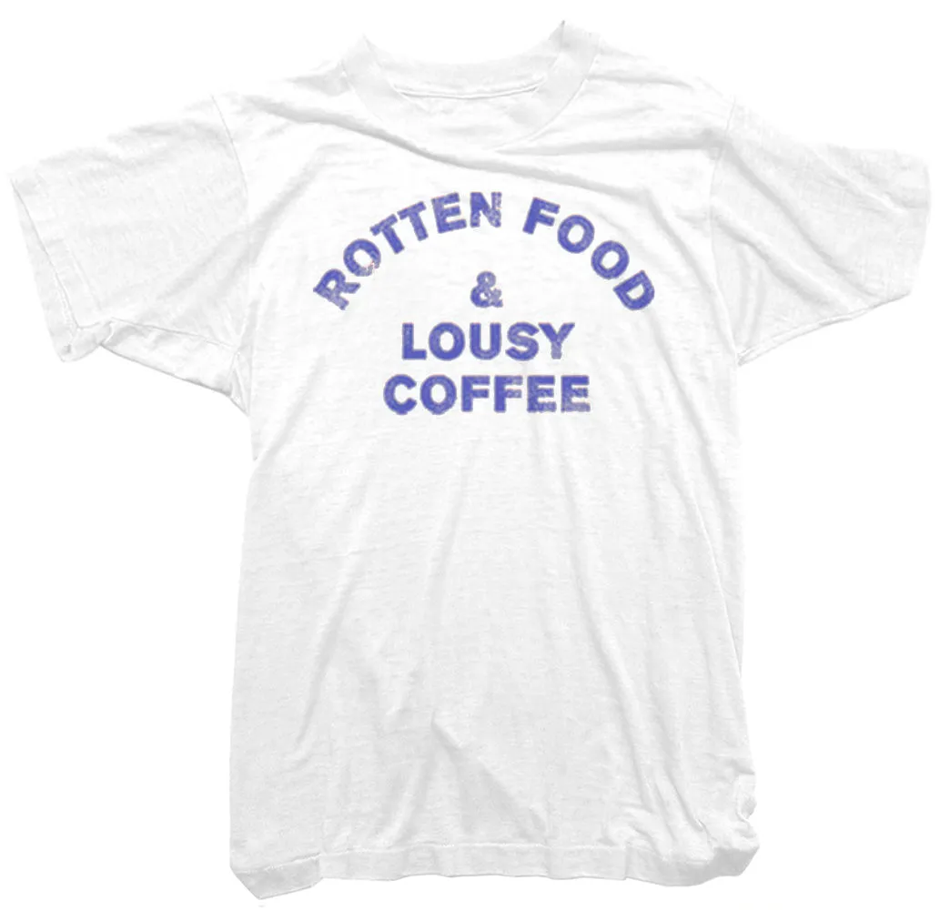 Joe Cocker T-Shirt - Rotten Food & Lousy Coffee Tee worn by Joe Cocker
