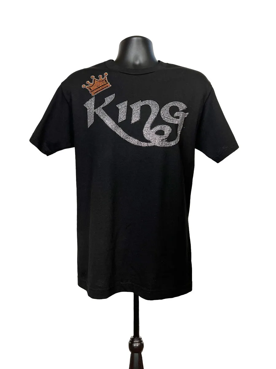 Premium Quality King Graphic T-Shirt in Triple Extra Large (XXXL) Size