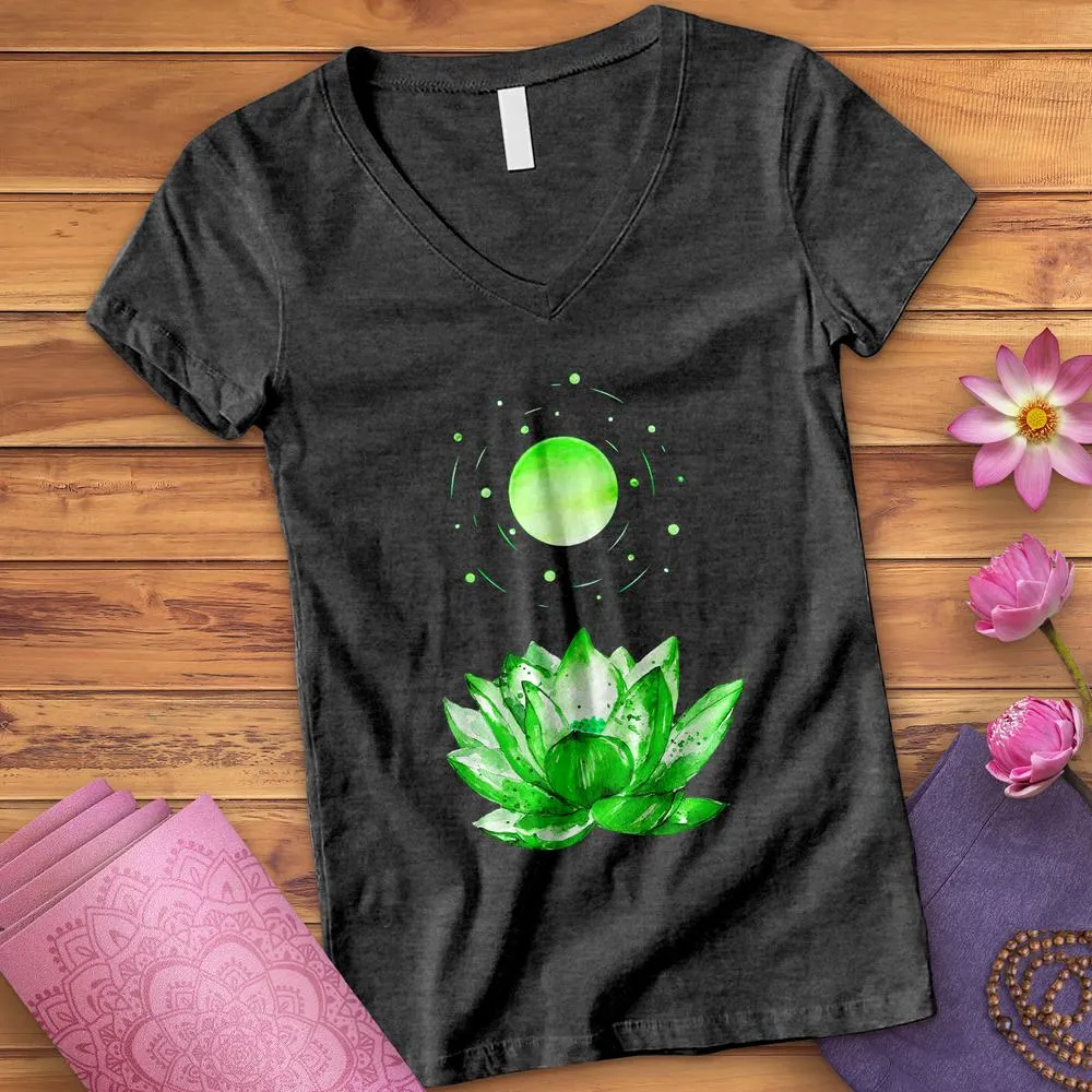 Lotus In Orbit V-Neck