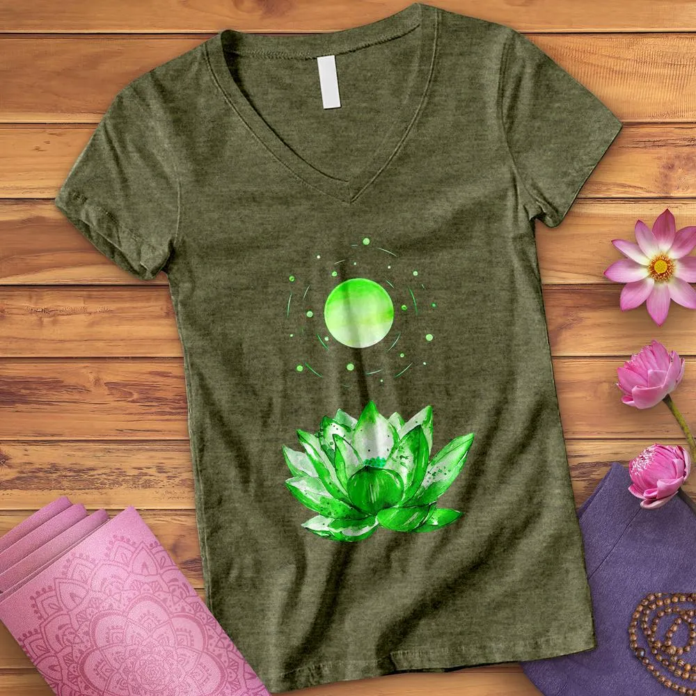 Lotus In Orbit V-Neck