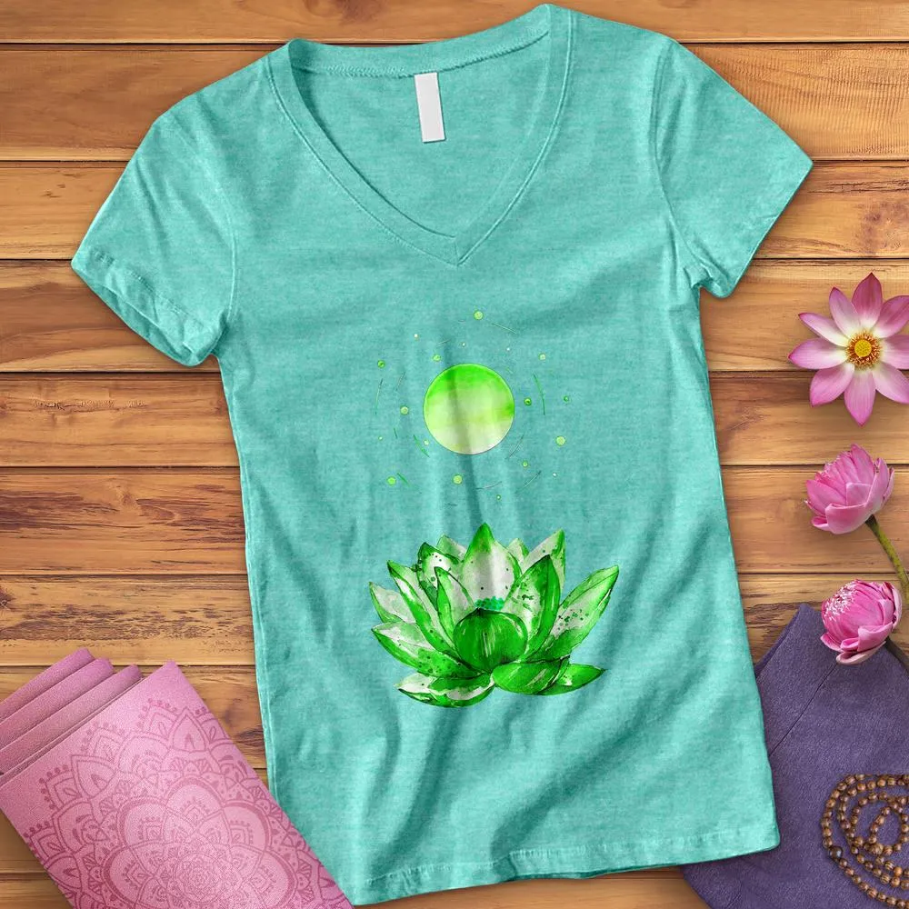 Lotus In Orbit V-Neck