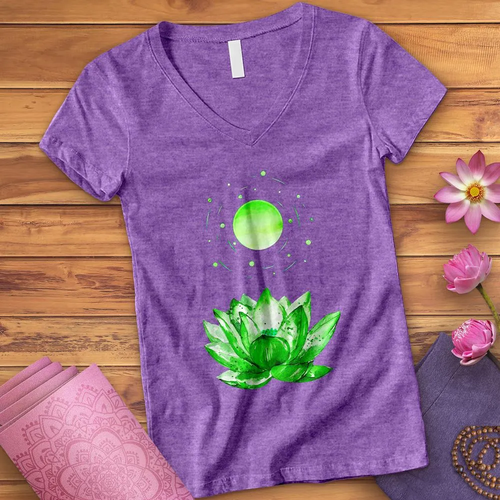 Lotus In Orbit V-Neck