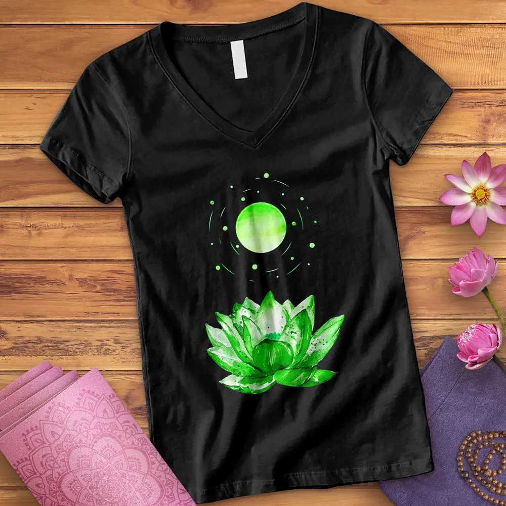 Lotus In Orbit V-Neck