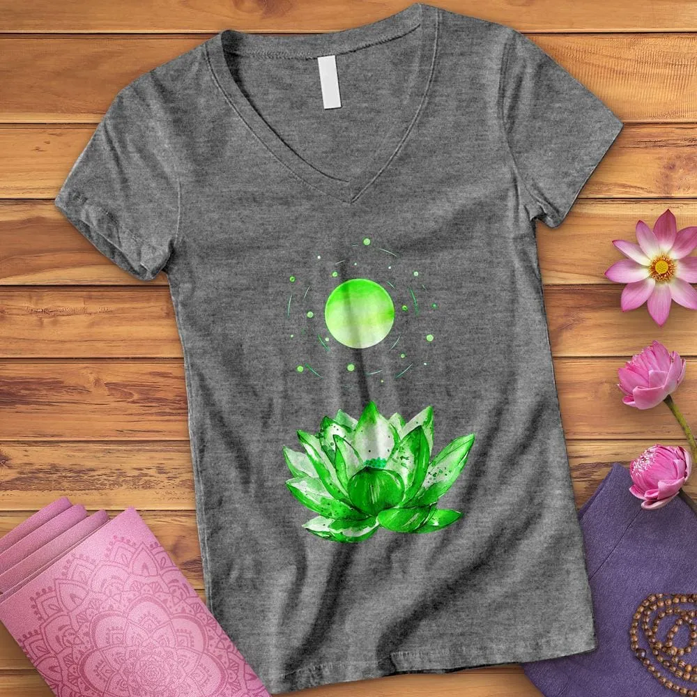 Lotus In Orbit V-Neck