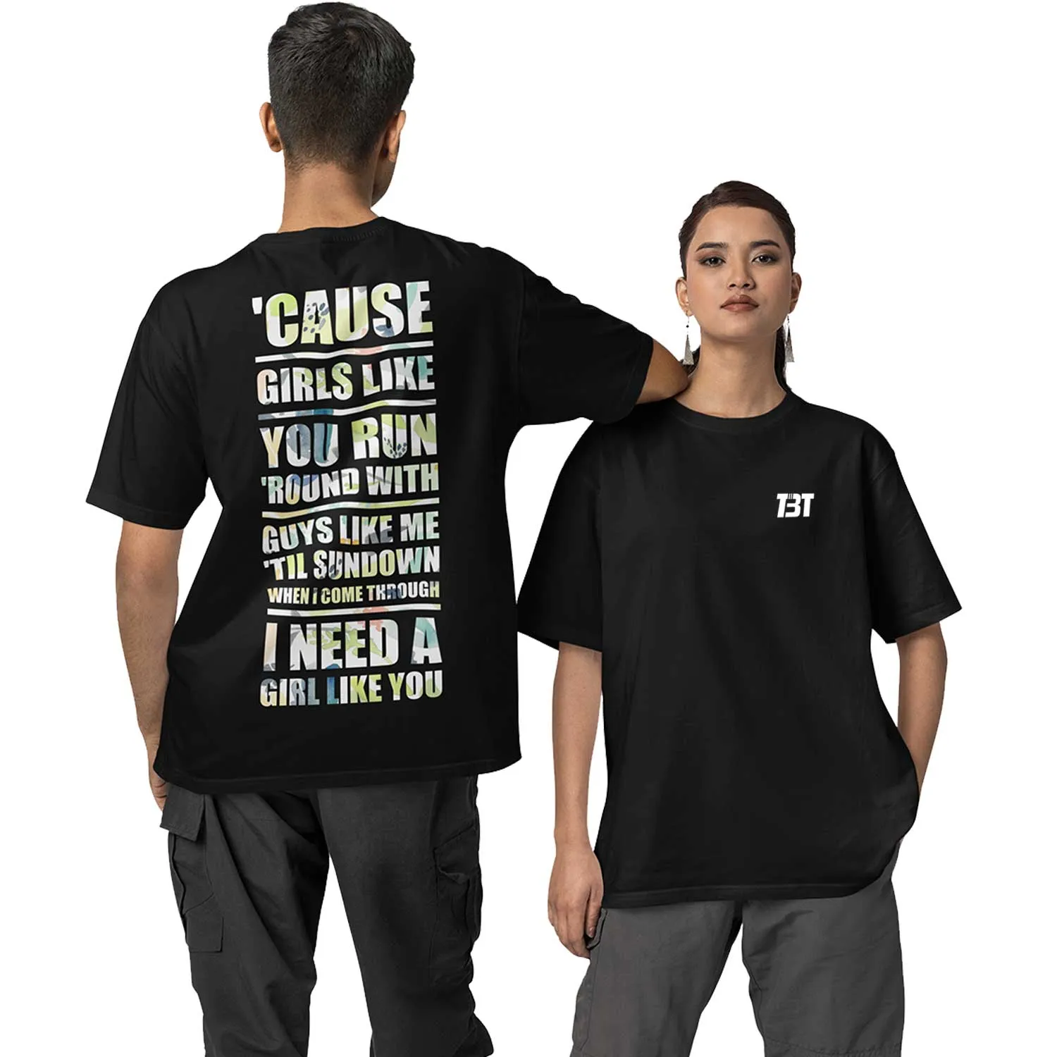 Maroon 5 Oversized T shirt - I Want A Girl Like You