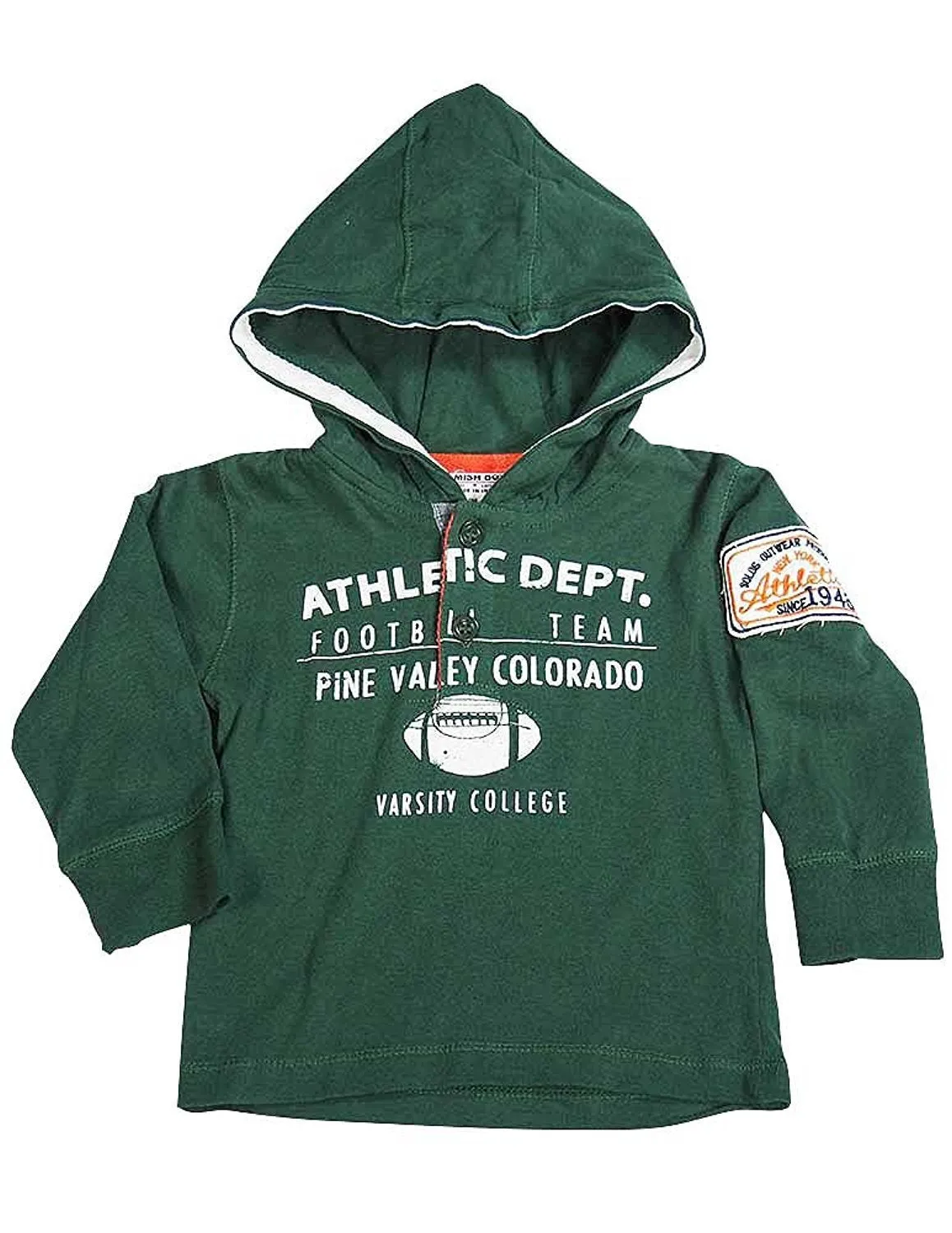 Mish - Baby Boys Long Sleeve Cotton Hoodie Top - 30 Day Guarantee