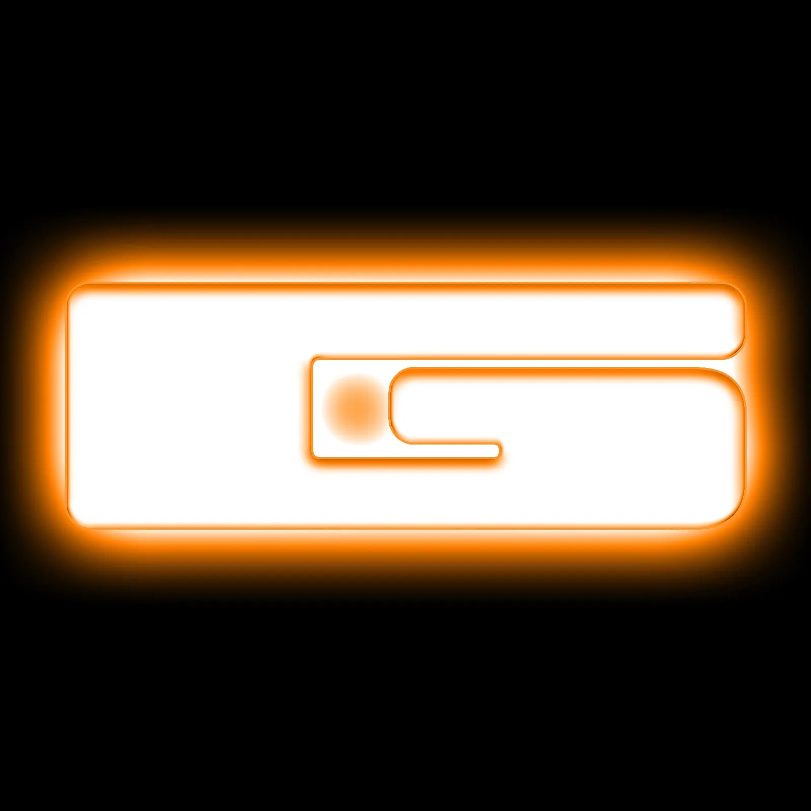 ORACLE Lighting Universal Illuminated LED Letter Badges - Amber LED - Individual
