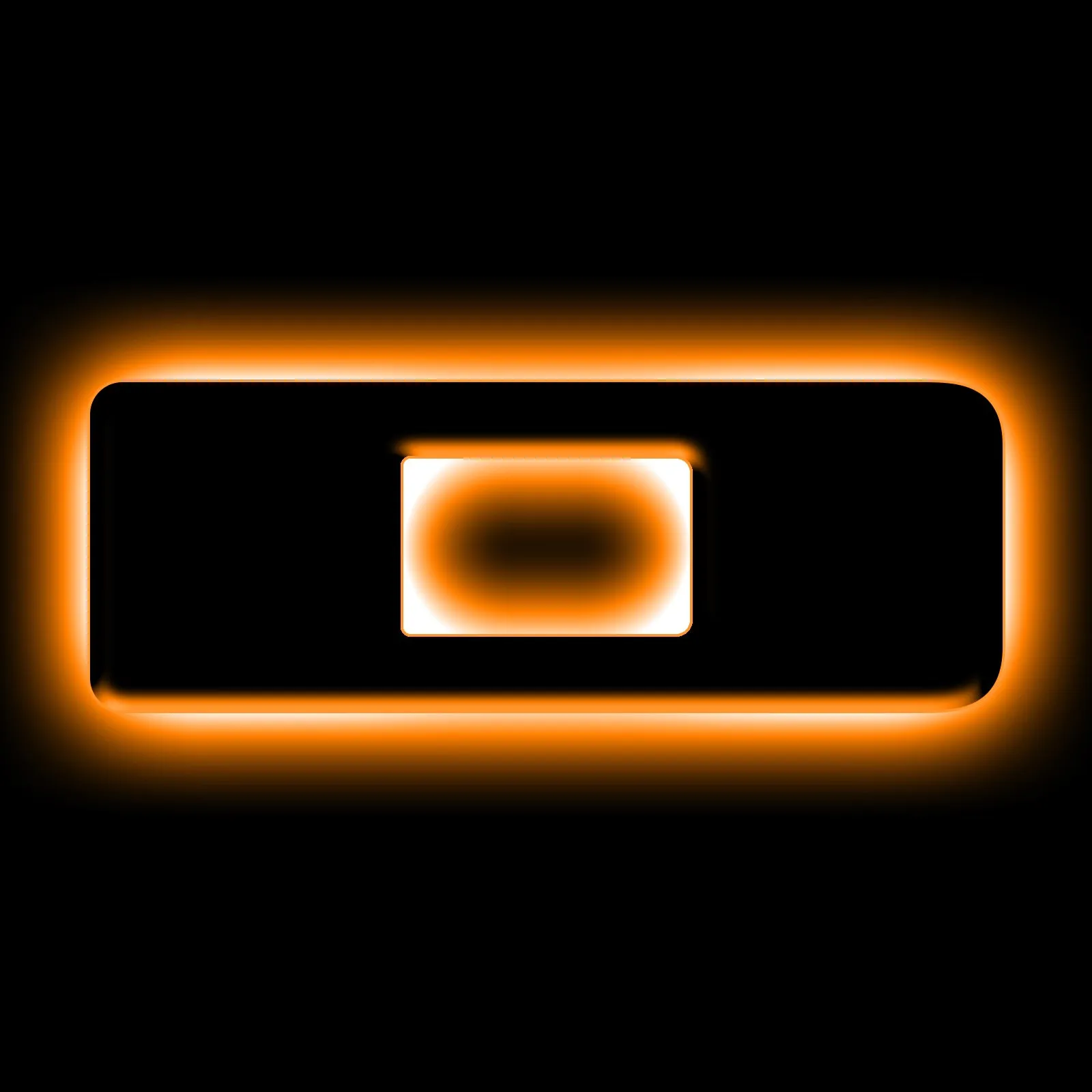 ORACLE Lighting Universal Illuminated LED Letter Badges - Amber LED - Individual
