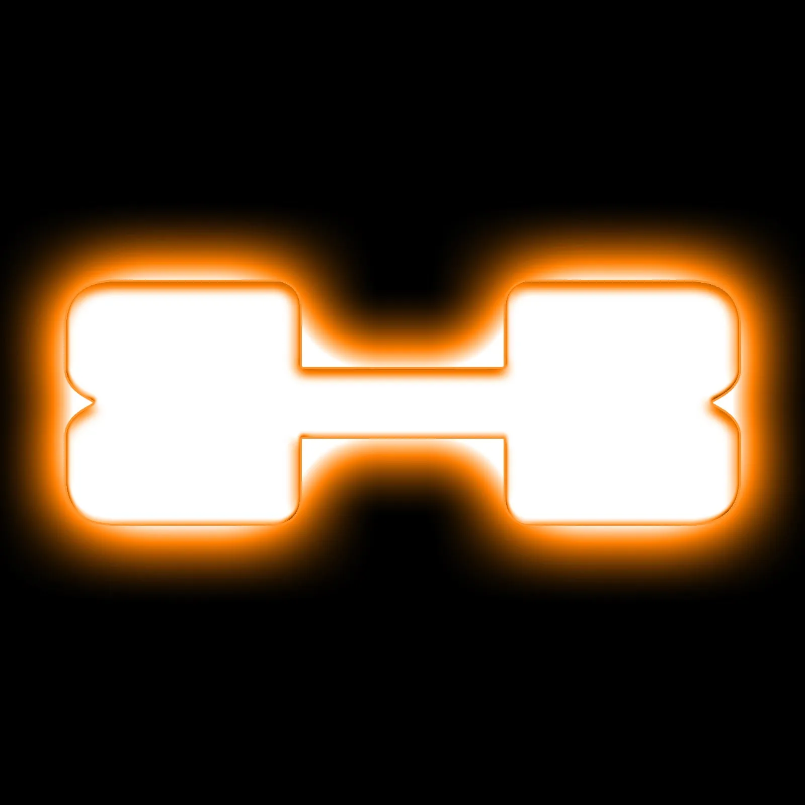 ORACLE Lighting Universal Illuminated LED Letter Badges - Amber LED - Individual
