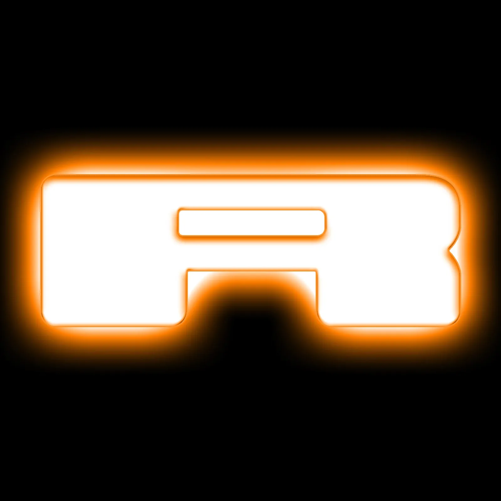 ORACLE Lighting Universal Illuminated LED Letter Badges - Amber LED - Individual
