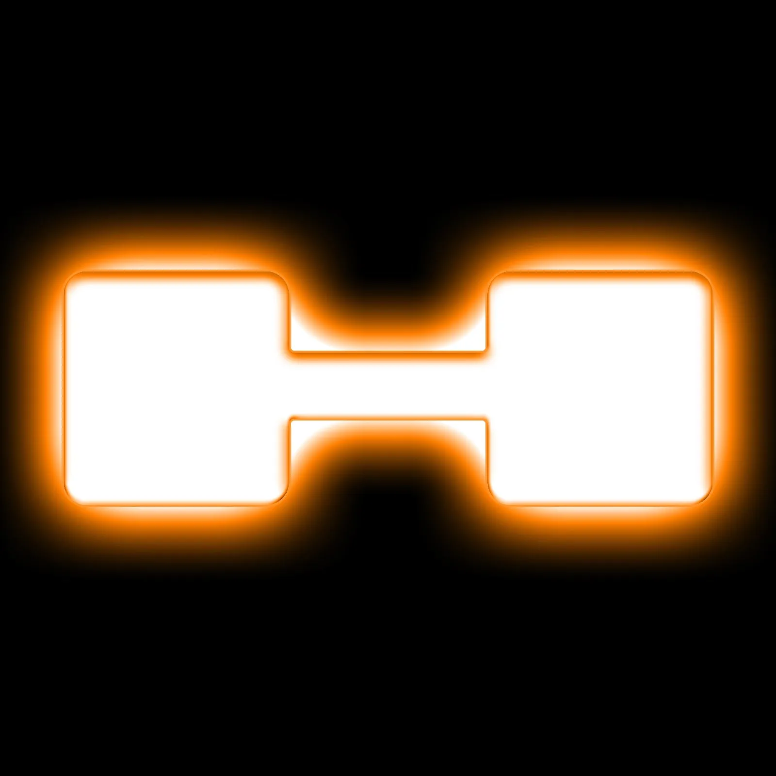 ORACLE Lighting Universal Illuminated LED Letter Badges - Amber LED - Individual