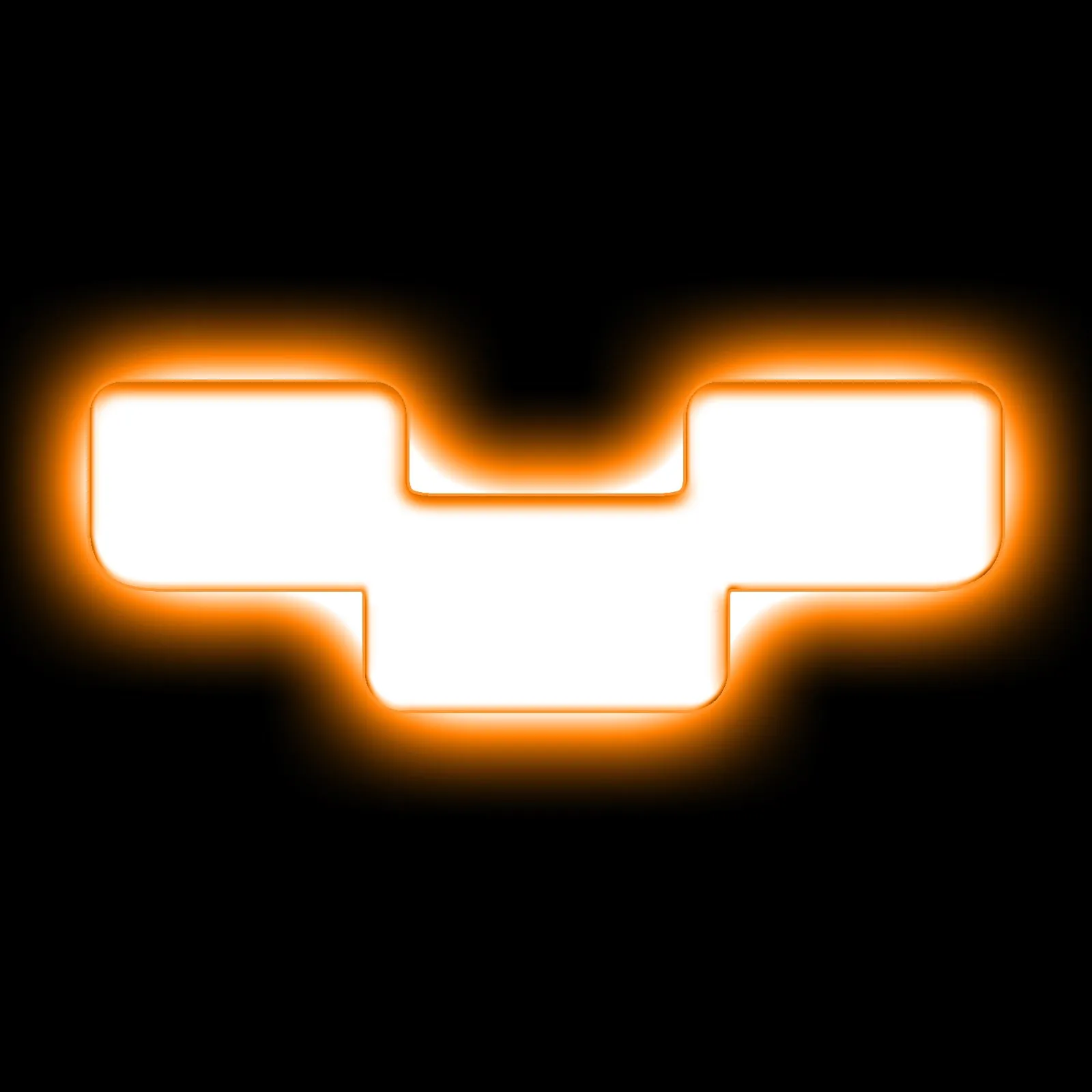 ORACLE Lighting Universal Illuminated LED Letter Badges - Amber LED - Individual