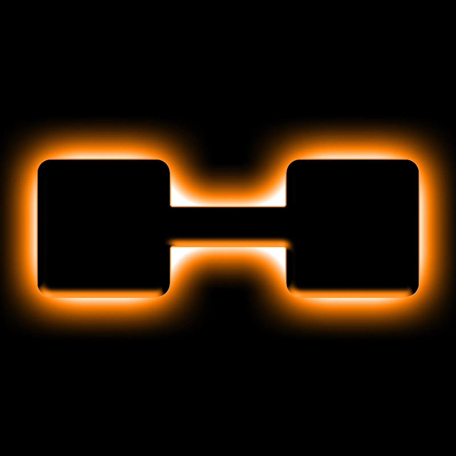 ORACLE Lighting Universal Illuminated LED Letter Badges - Amber LED - Individual
