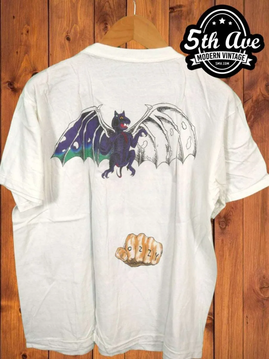 Ozzy Osbourne's Tattoos - New Vintage Band T shirt