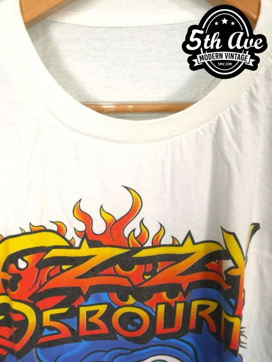 Ozzy Osbourne's Tattoos - New Vintage Band T shirt
