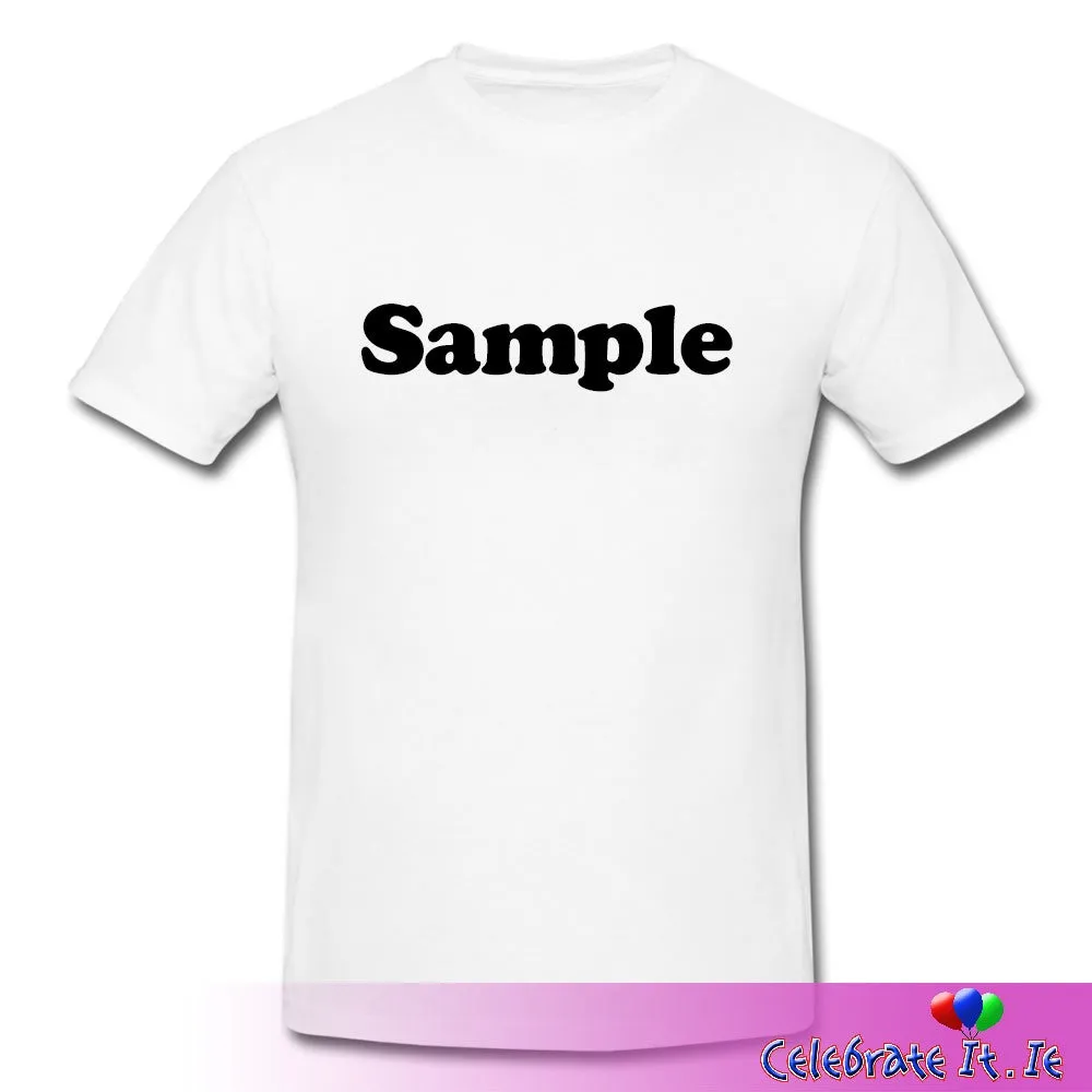 Personalised Ladies T-Shirt (Two Sides)
